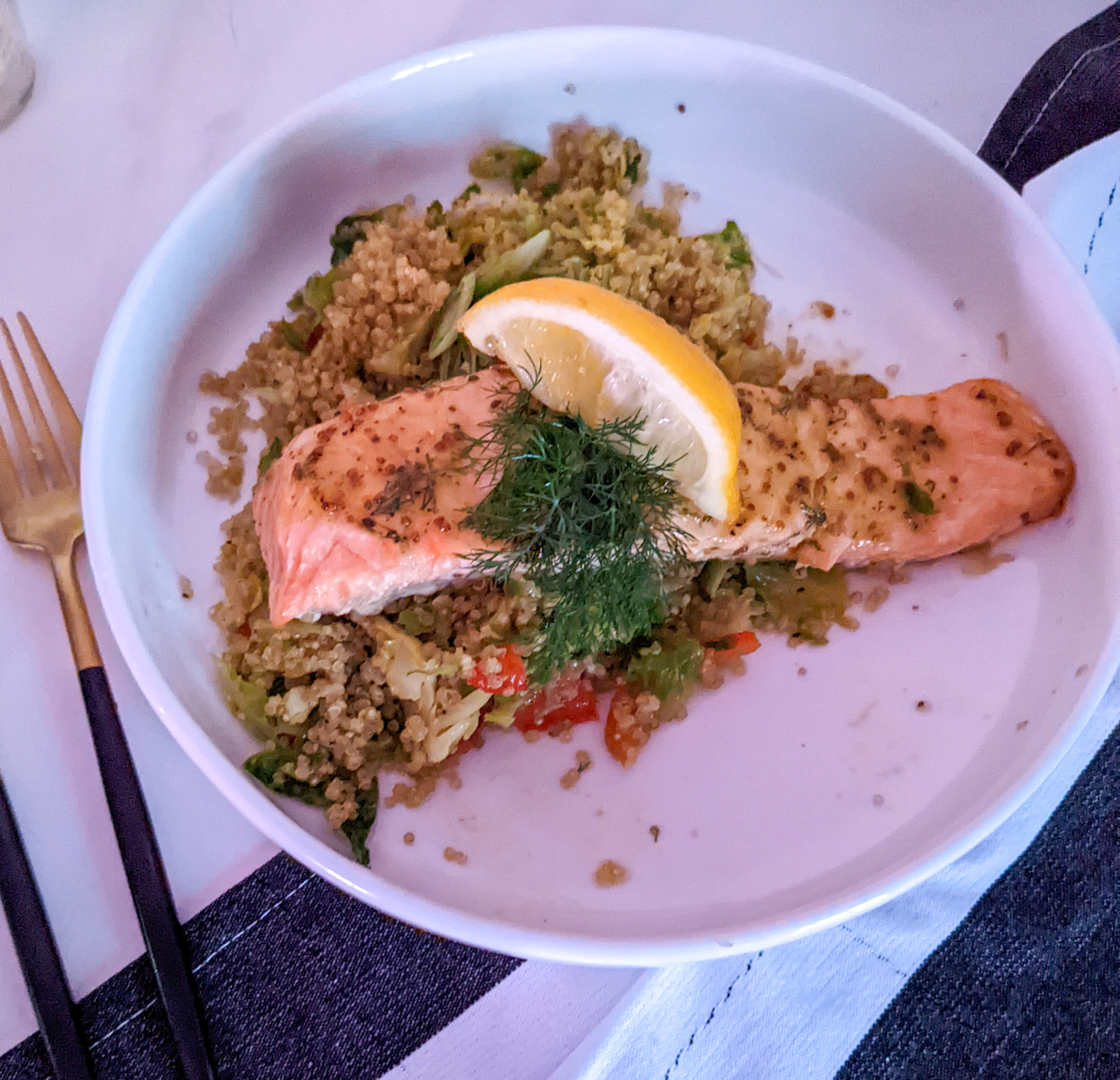 Honey Dijon Salmon - Unapologetic Eats