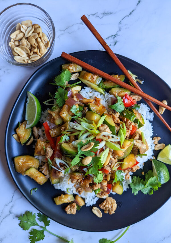 Sweet Thai Chicken with Peanuts