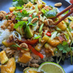 Sweet Thai peanut chicken