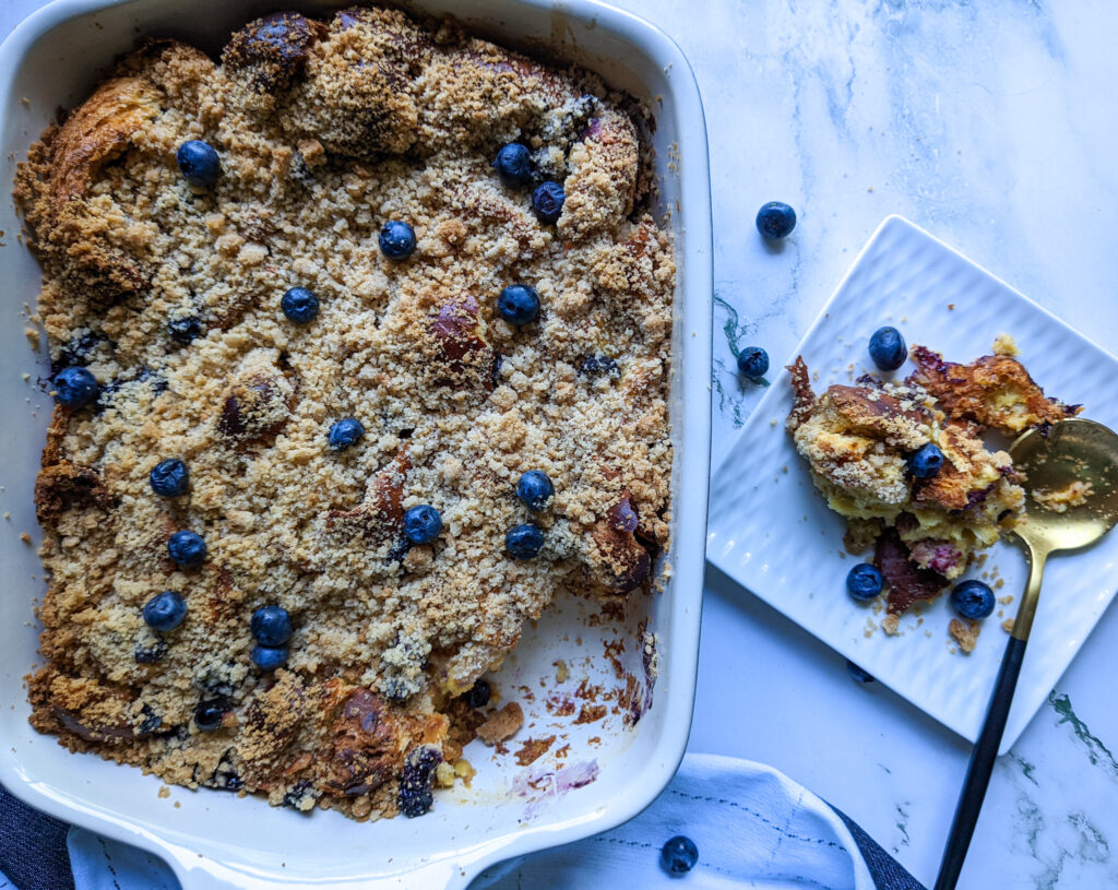 blueberry overnight French toast