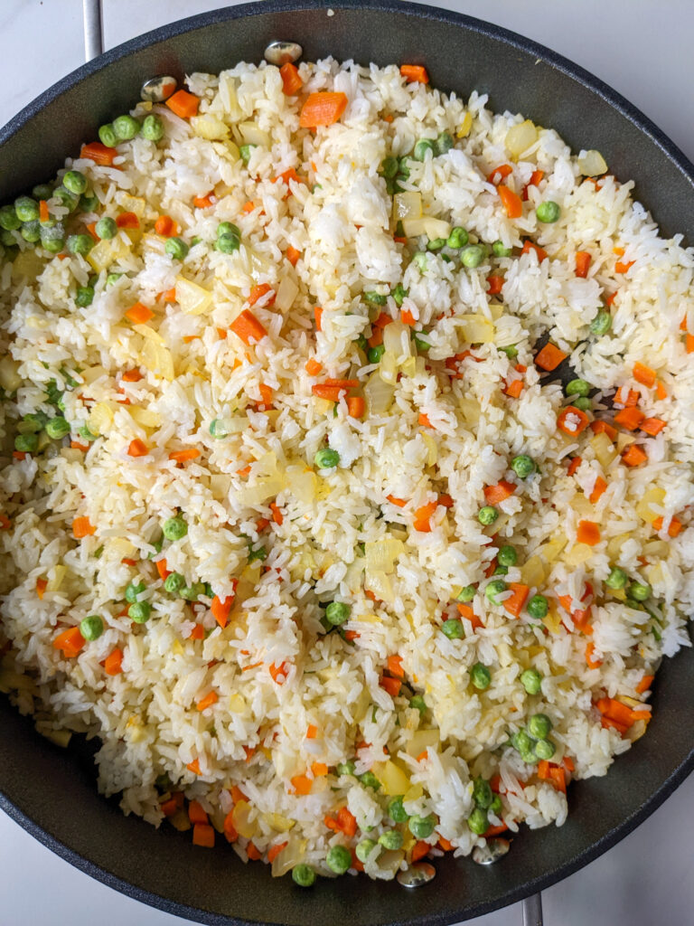 rice and veggies 