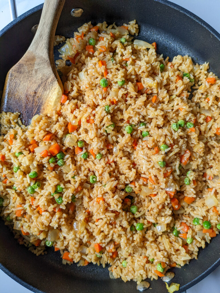 brown butter miso fried rice 