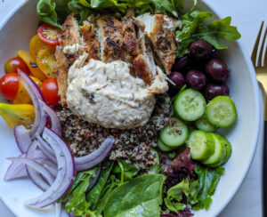 Grilled Chicken Greek Salad