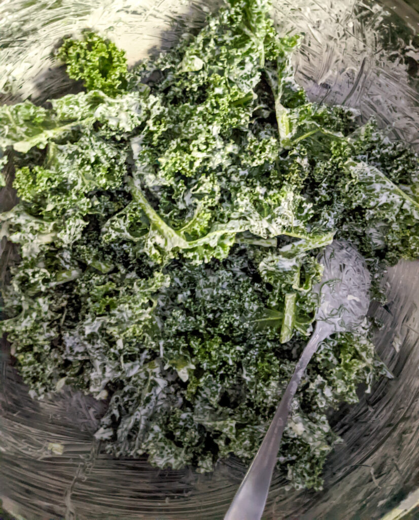 Kale tossed salad 