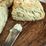 sour cream and scallion biscuits
