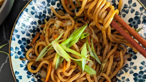 vegetable lo mein