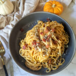 spaghetti Pumpkin Carbonara