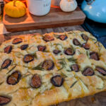 Fig and Rosemary Foccacia with Honey