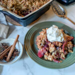 Apple and Blackberry Crisp