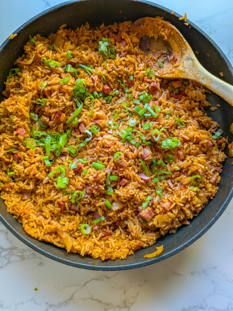 Ham and Kimchi fried rice