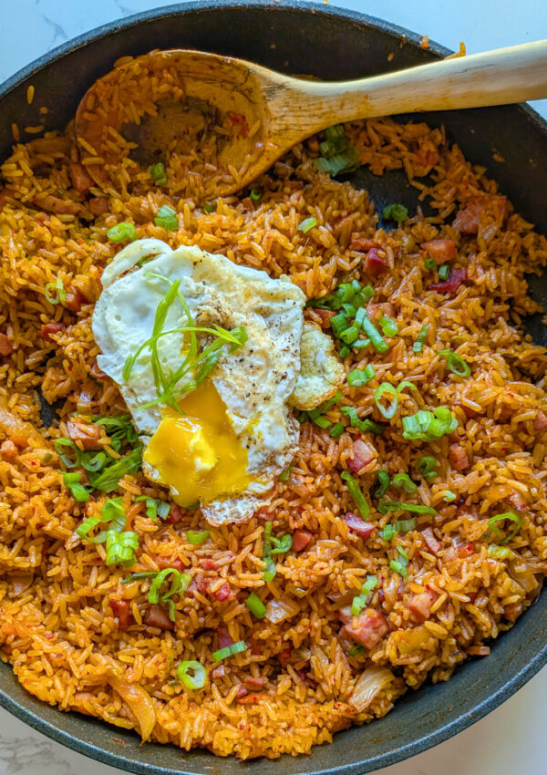Ham and Kimchi fried rice