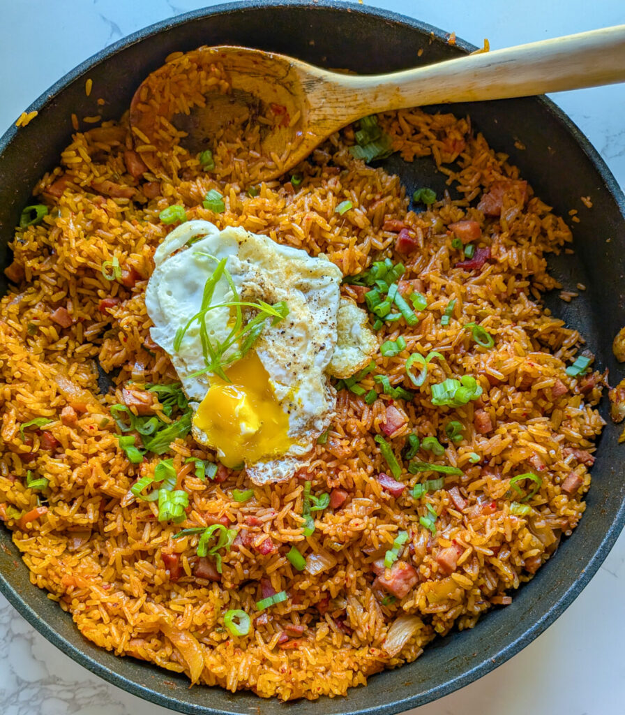 Ham and Kimchi fried rice