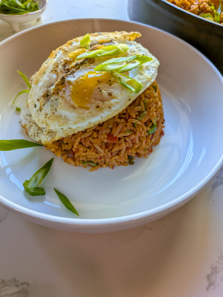 Ham and Kimchi fried rice